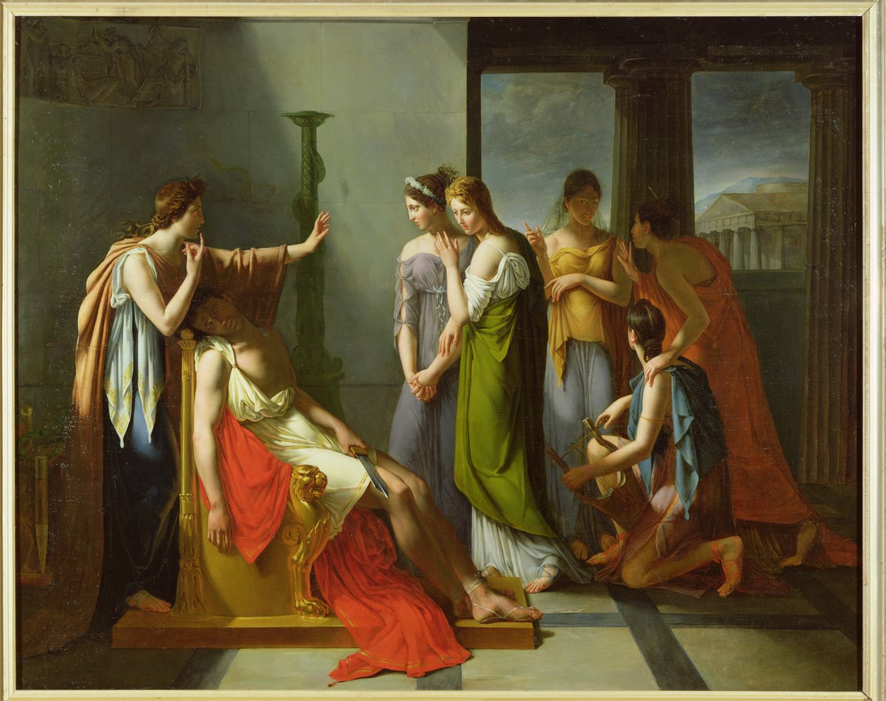 Drømmen om Orestes af Francois Dubois