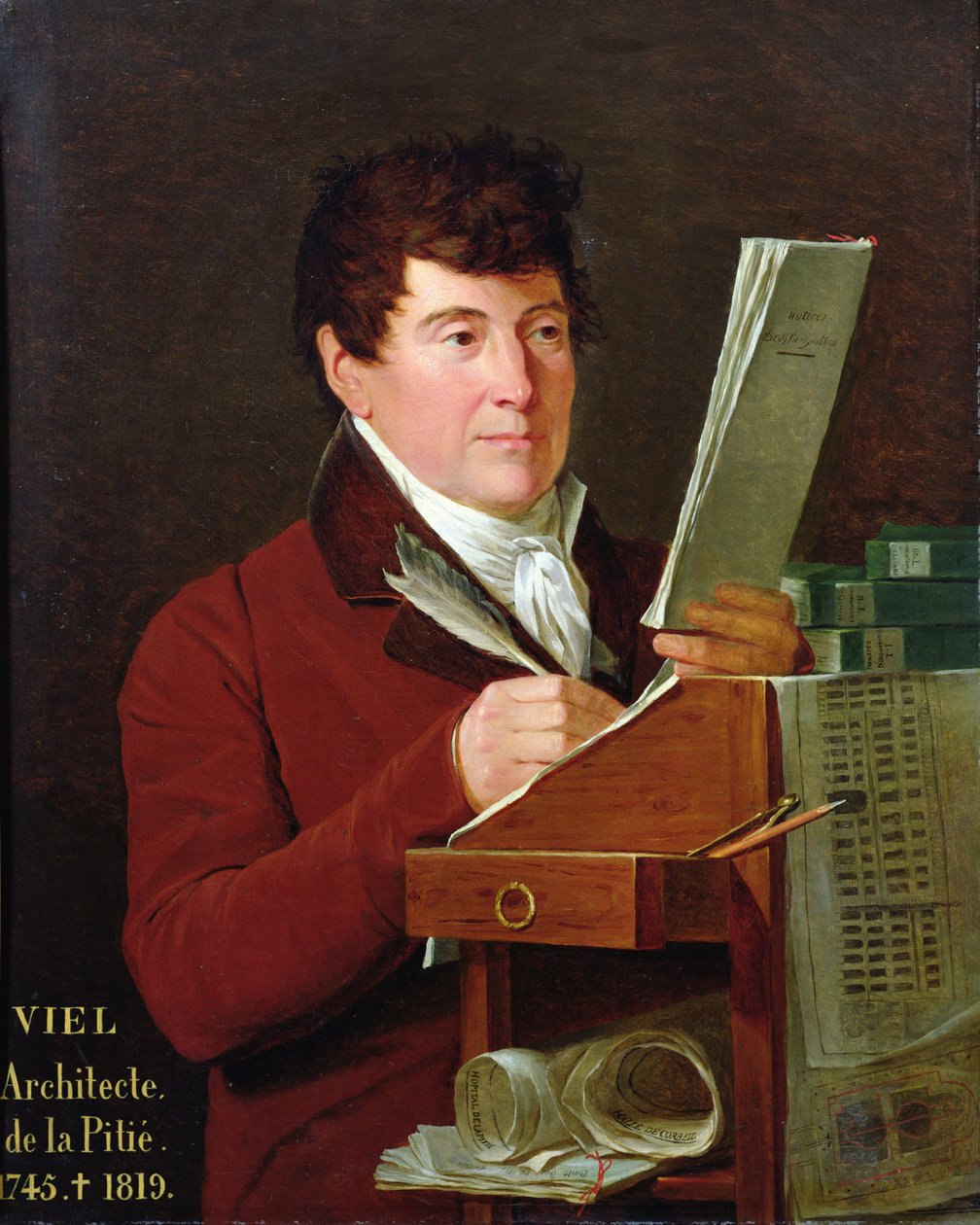 Portræt af Charles Francois Viel (1745-1819) 1811 af Francois Dumont