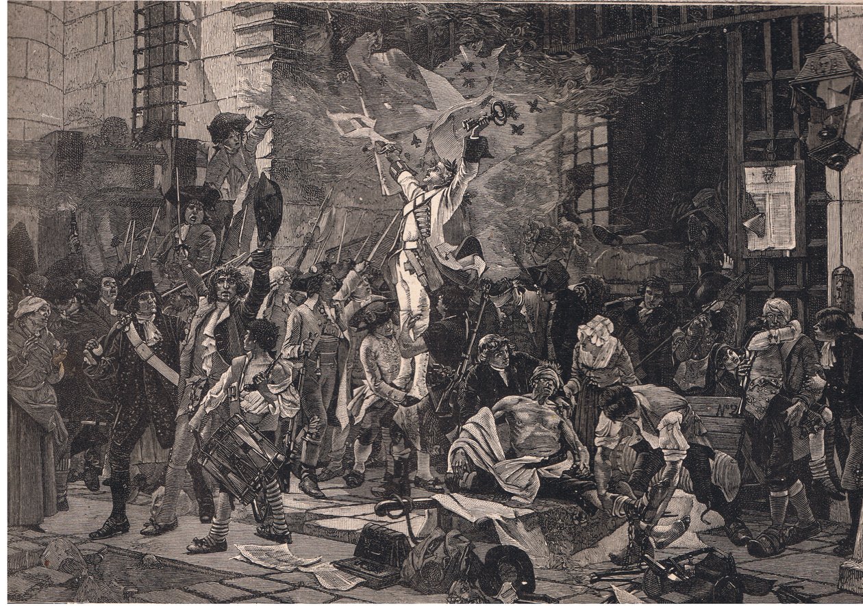 Erobrerne af Bastillen af Francois Flameng