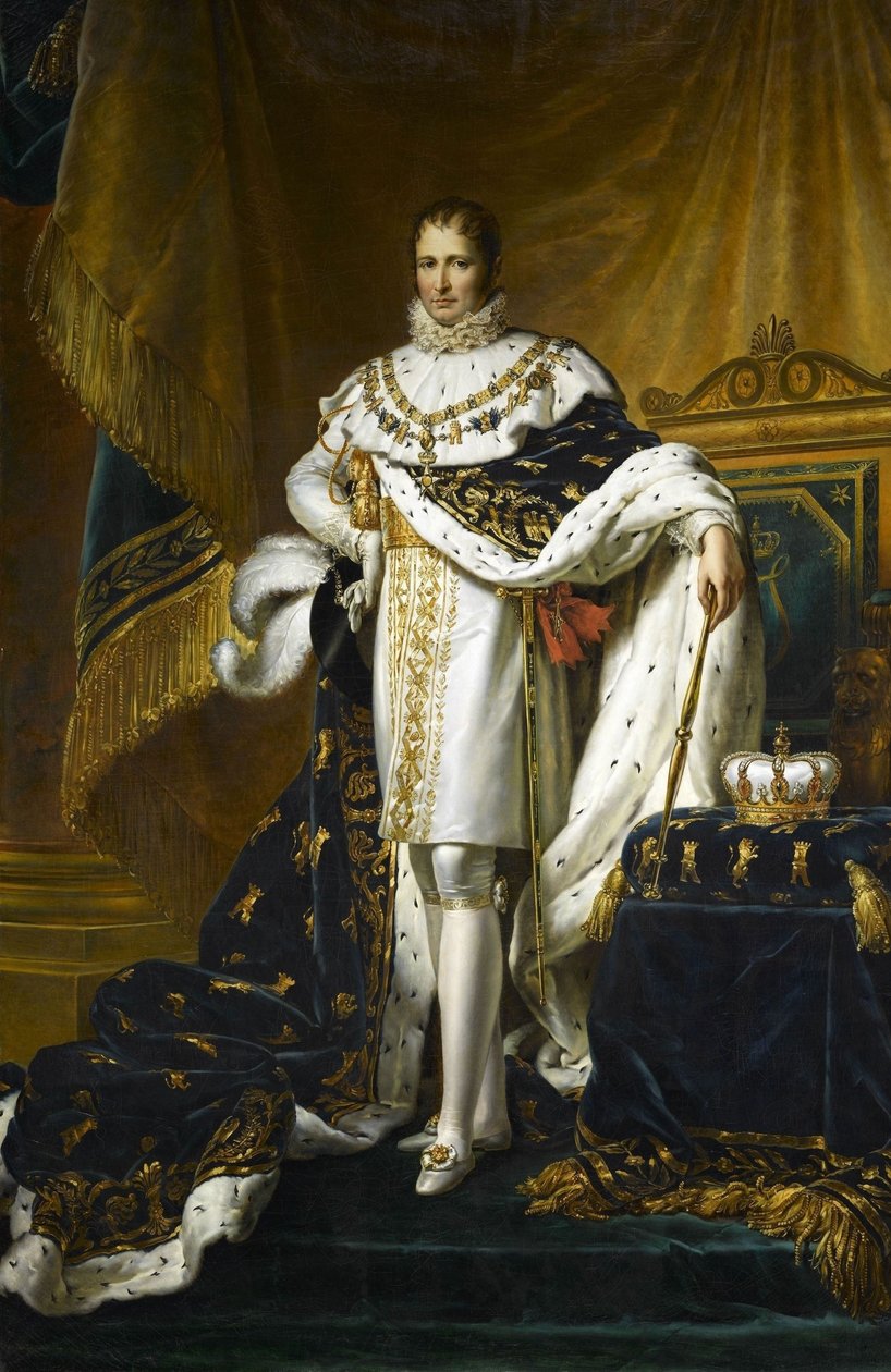 Joseph Bonaparte som konge af Spanien af Baron François Pascal Simon Gérard