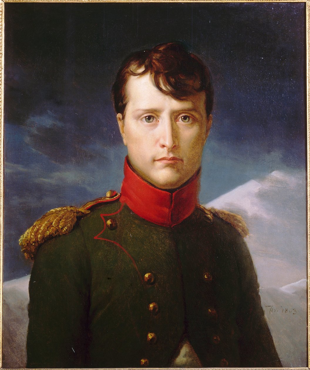 Napoleon Bonaparte første konsul af Baron François Pascal Simon Gérard