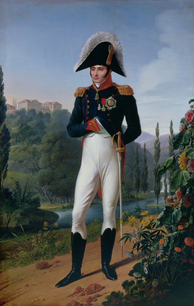 Portræt af Jerome Bonaparte (1784-1860) af Francois Josephe Kinson