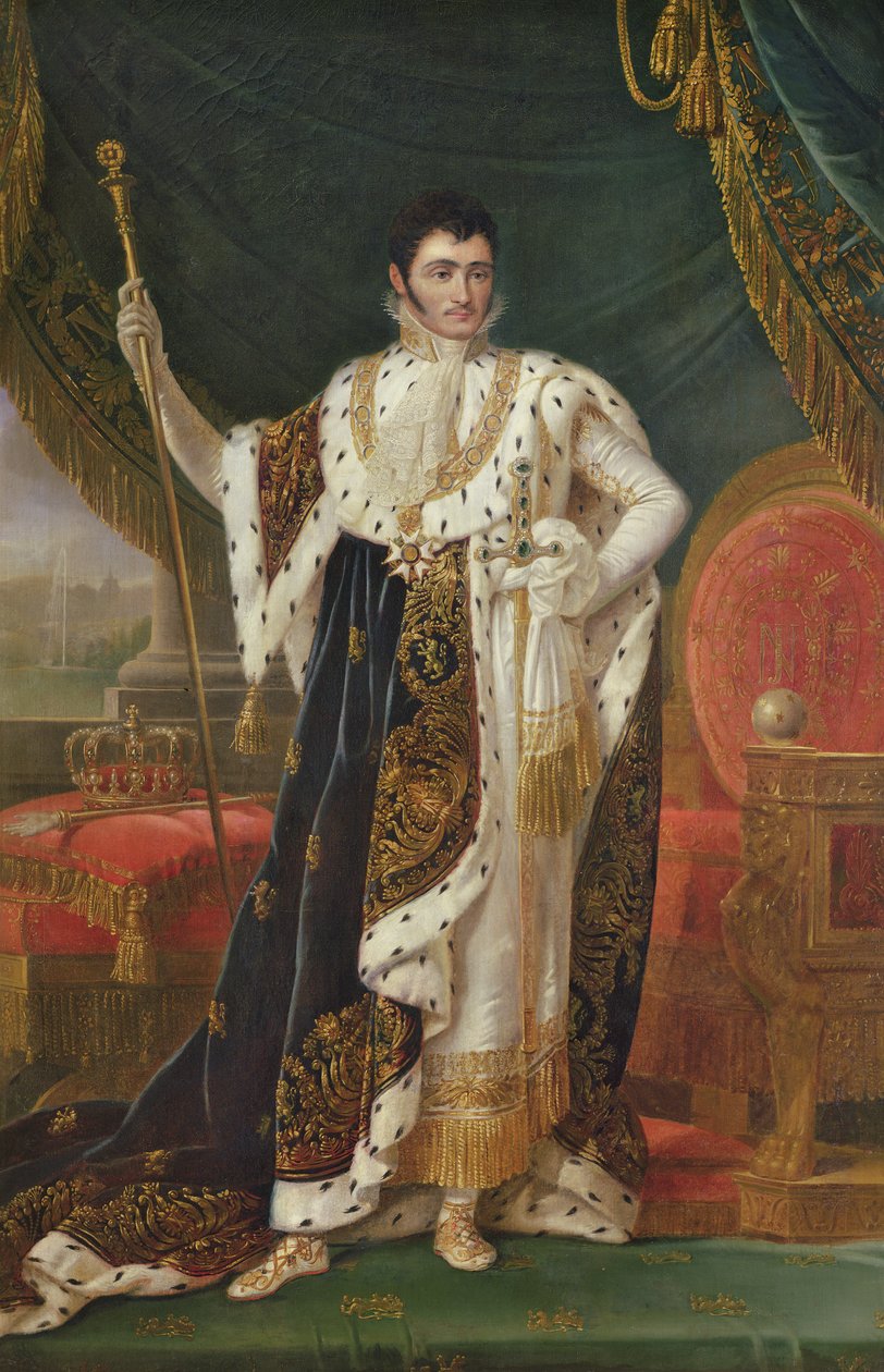 Portræt af Jerome Bonaparte (1784-1860), konge af Westfalen af Francois Josephe Kinson
