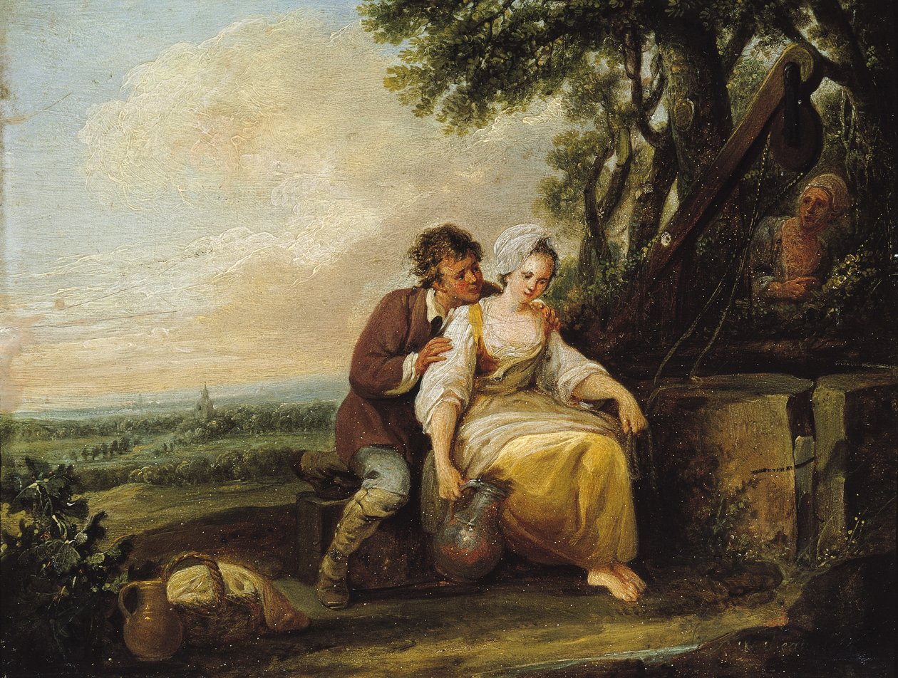 Scene Galante, 1774 af Francois Louis Joseph Watteau