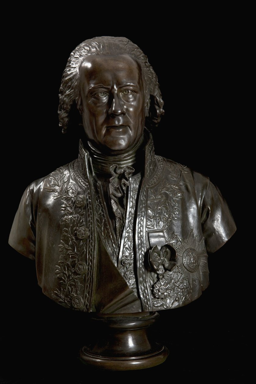 Buste af Jean-Etienne-Marie Portalis (bronze) af Francois Masson