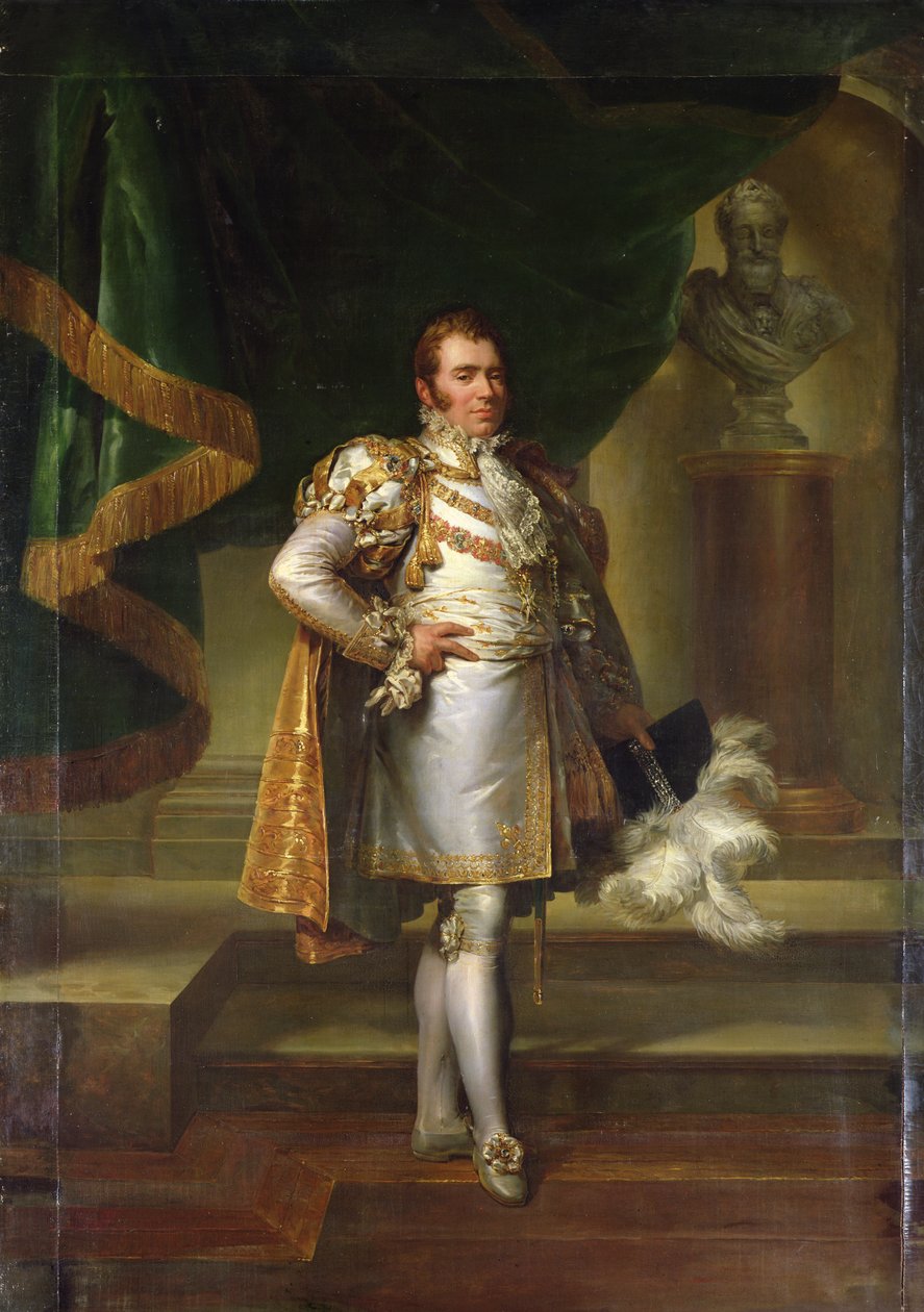 Charles-Ferdinand af Frankrig i kostume af en fransk prins, 1820 af Baron François Pascal Simon Gérard