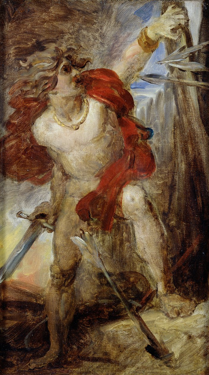 Studie til gallisk mod, ca.1830-32 af Baron François Pascal Simon Gérard