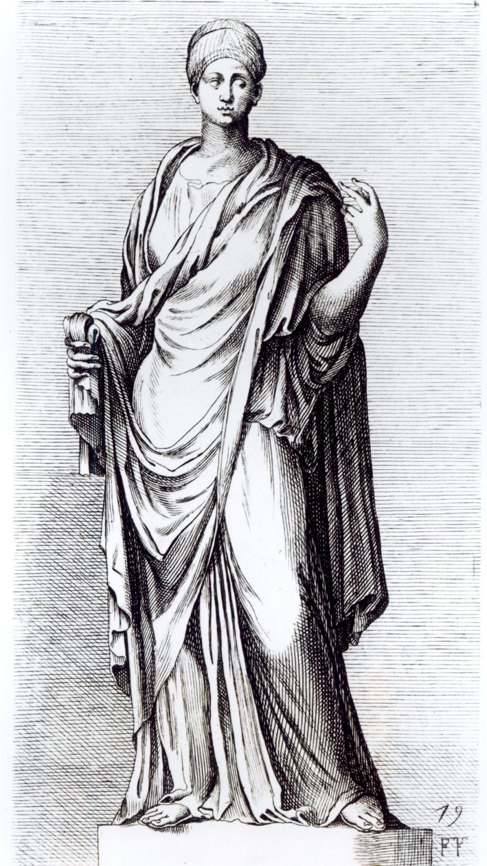 Agrippina, ca. 1653 af Francois Perrier
