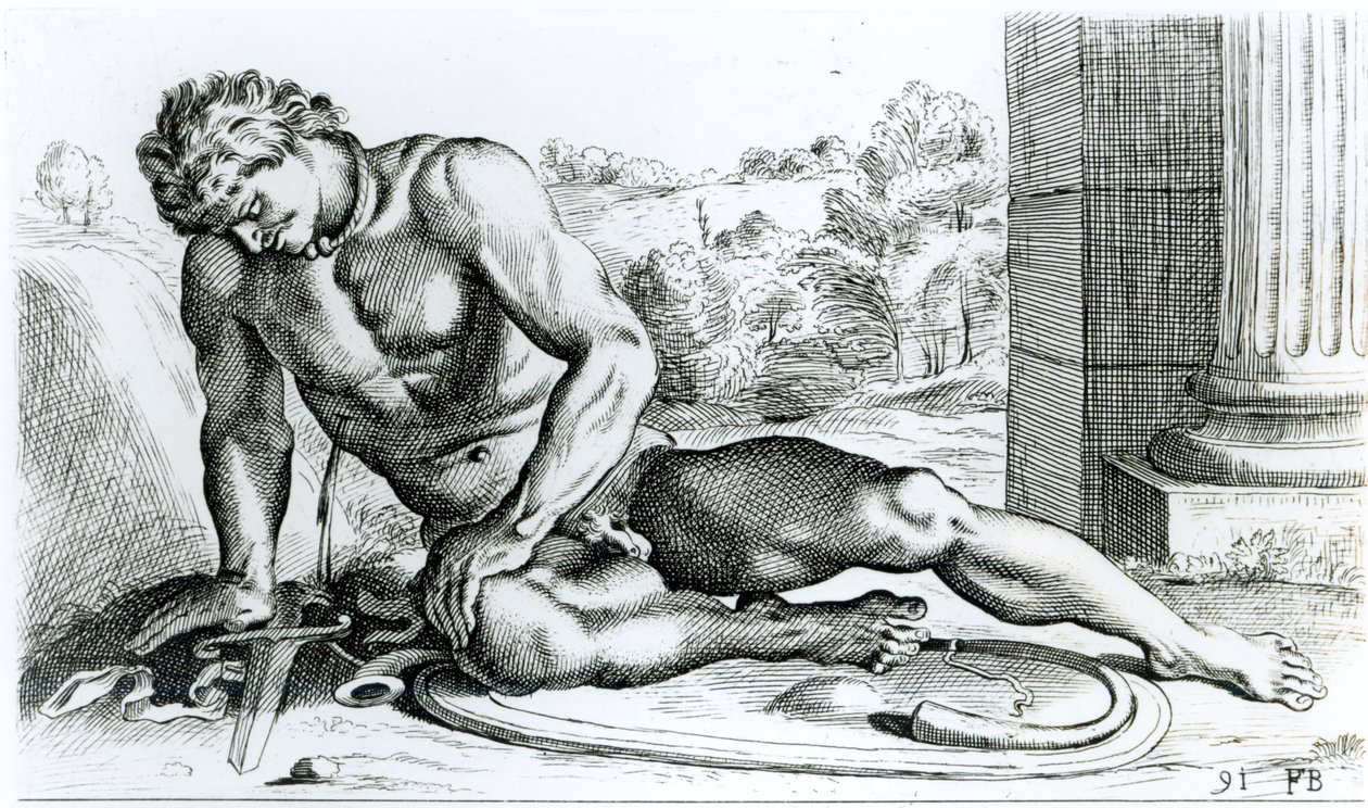 Mirmillo, ca. 1653 af Francois Perrier