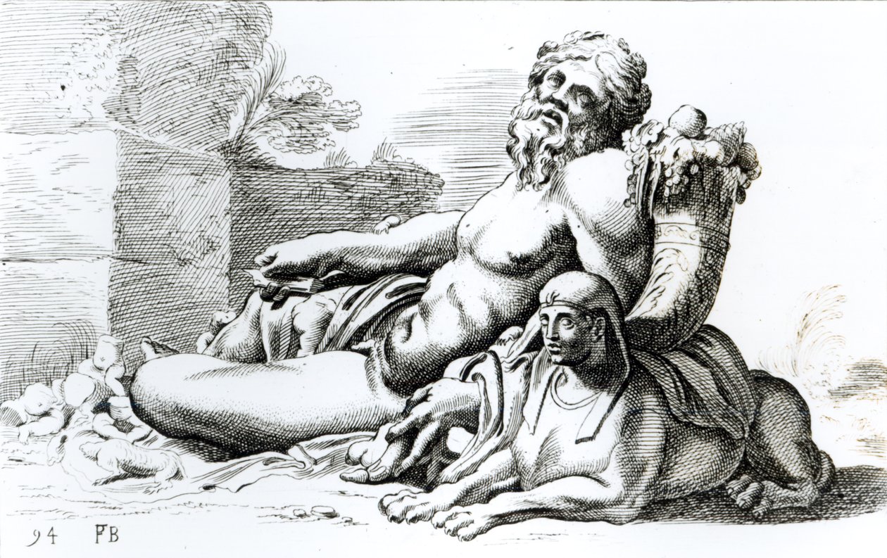 Nilen, ca. 1653 (se 275580 og 275582) af Francois Perrier