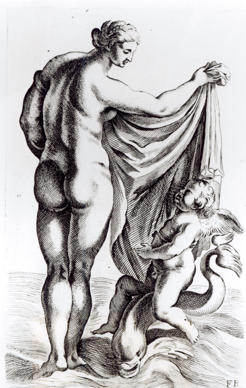 Borghese Venus, ca. 1653 af Francois Perrier