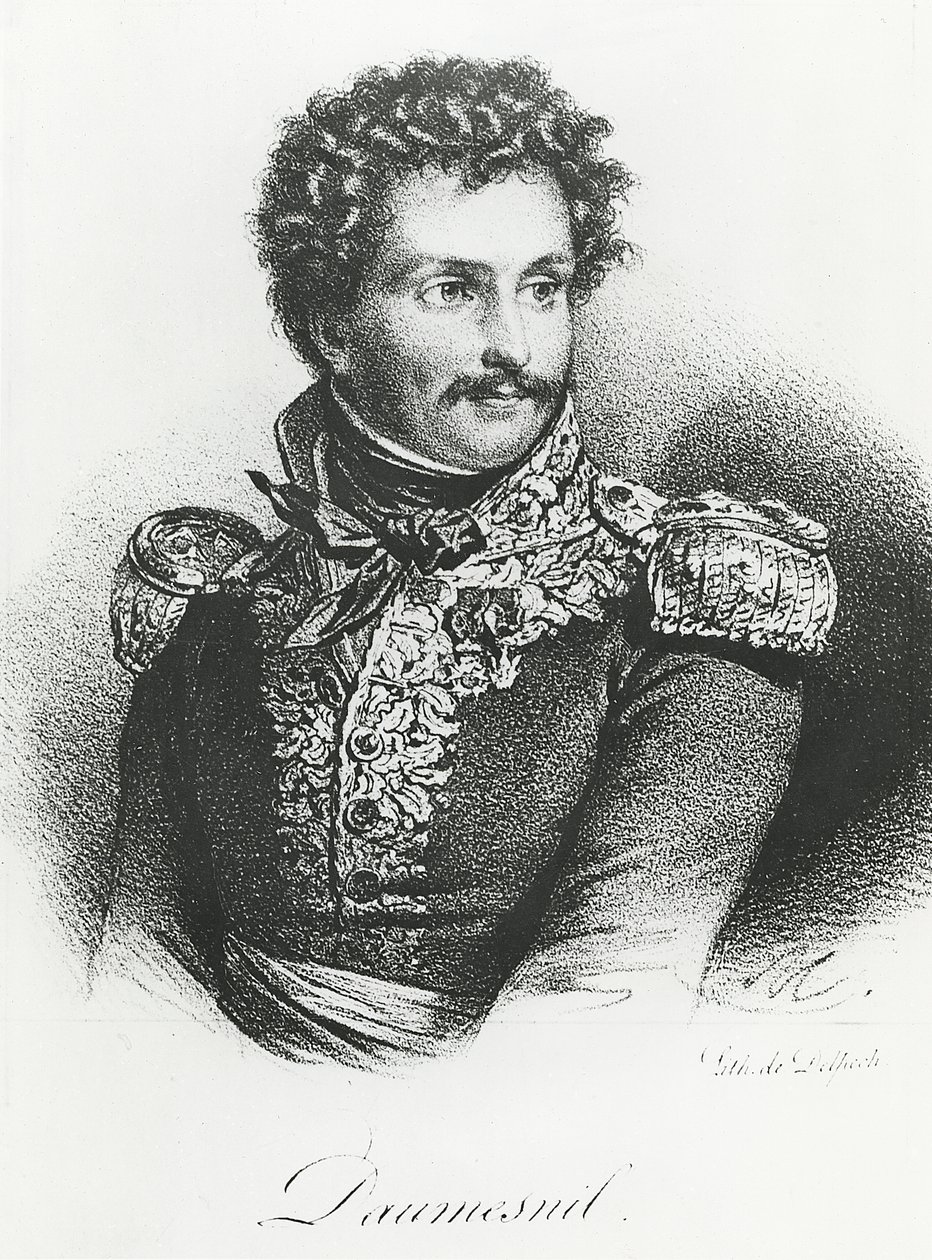 Pierre Daumesnil af Francois Seraphin Delpech