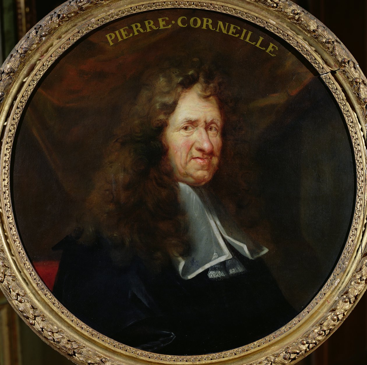 Portræt af Pierre Corneille (1606-84) af Francois Sicre