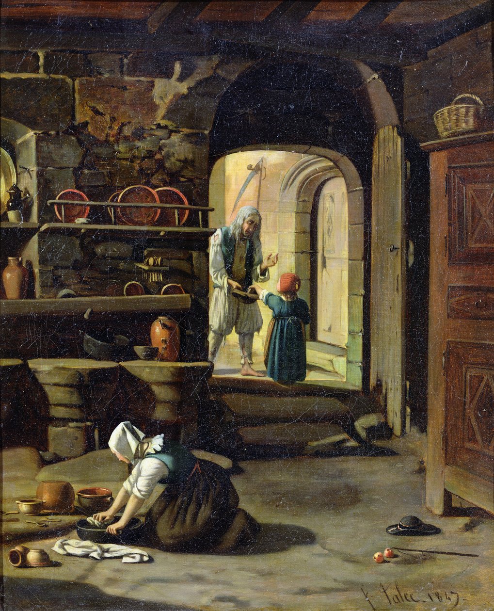 Tiggeren, 1847 af Francois Talec
