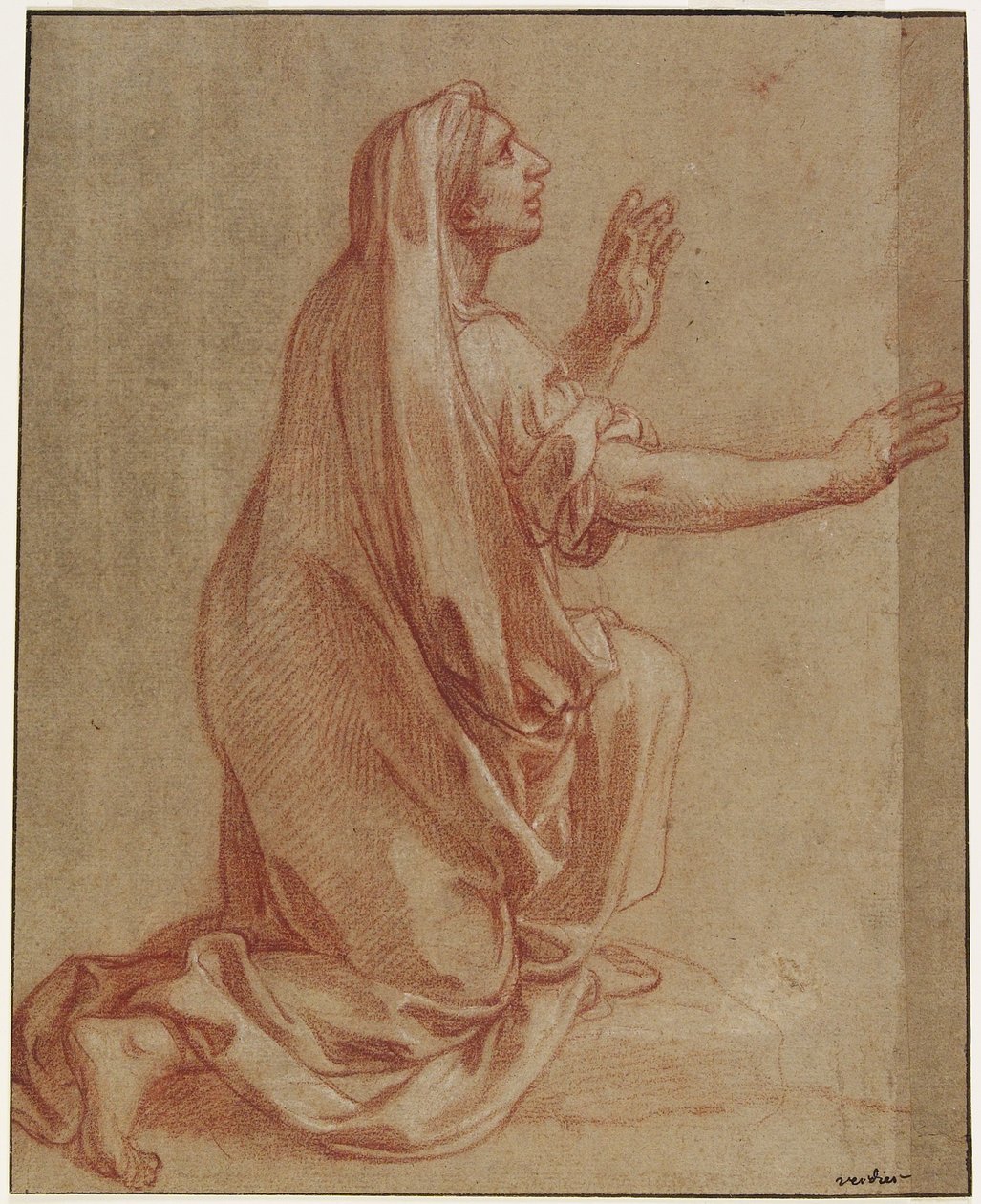 Study for Raising of Lazarus, ca. 1677 af Francois Verdier