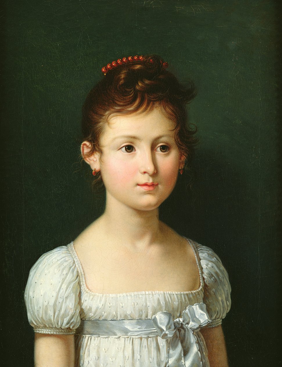 Portræt af Napoleone Baciocchi (1806-69) 1812 af Francois Xavier Fabre