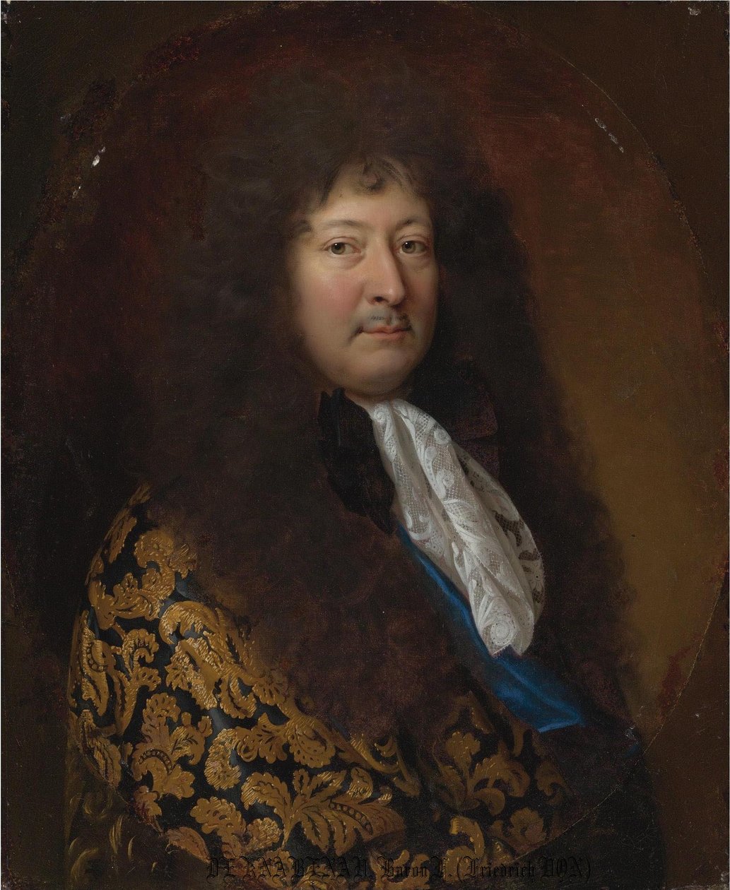 Portræt af en herre af Jean François de Troy