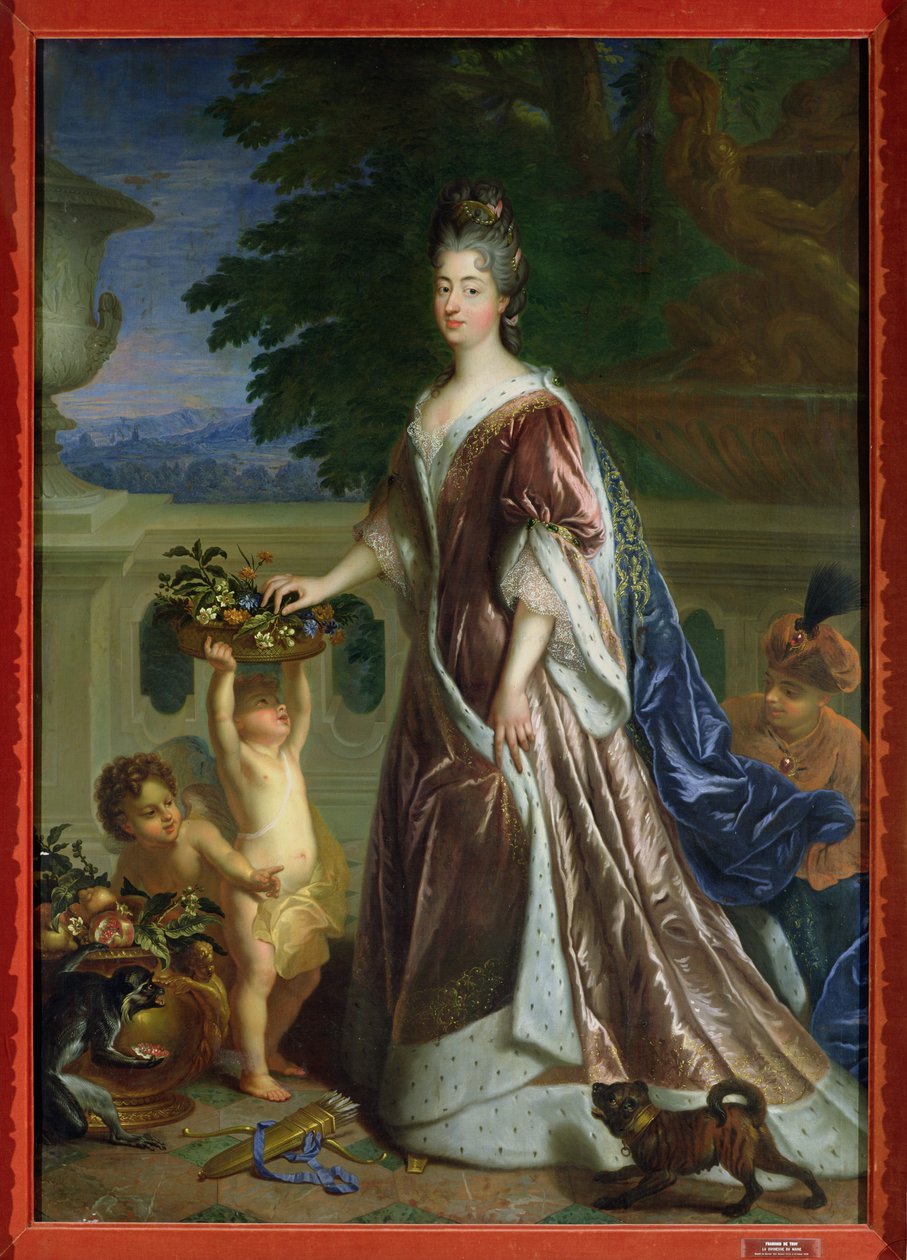 Hertuginden af Maine (1676-1753) af Jean François de Troy