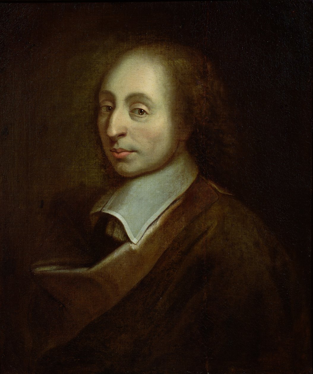 Blaise Pascal (1623-62) ca. 1691 af Francois the Younger Quesnel