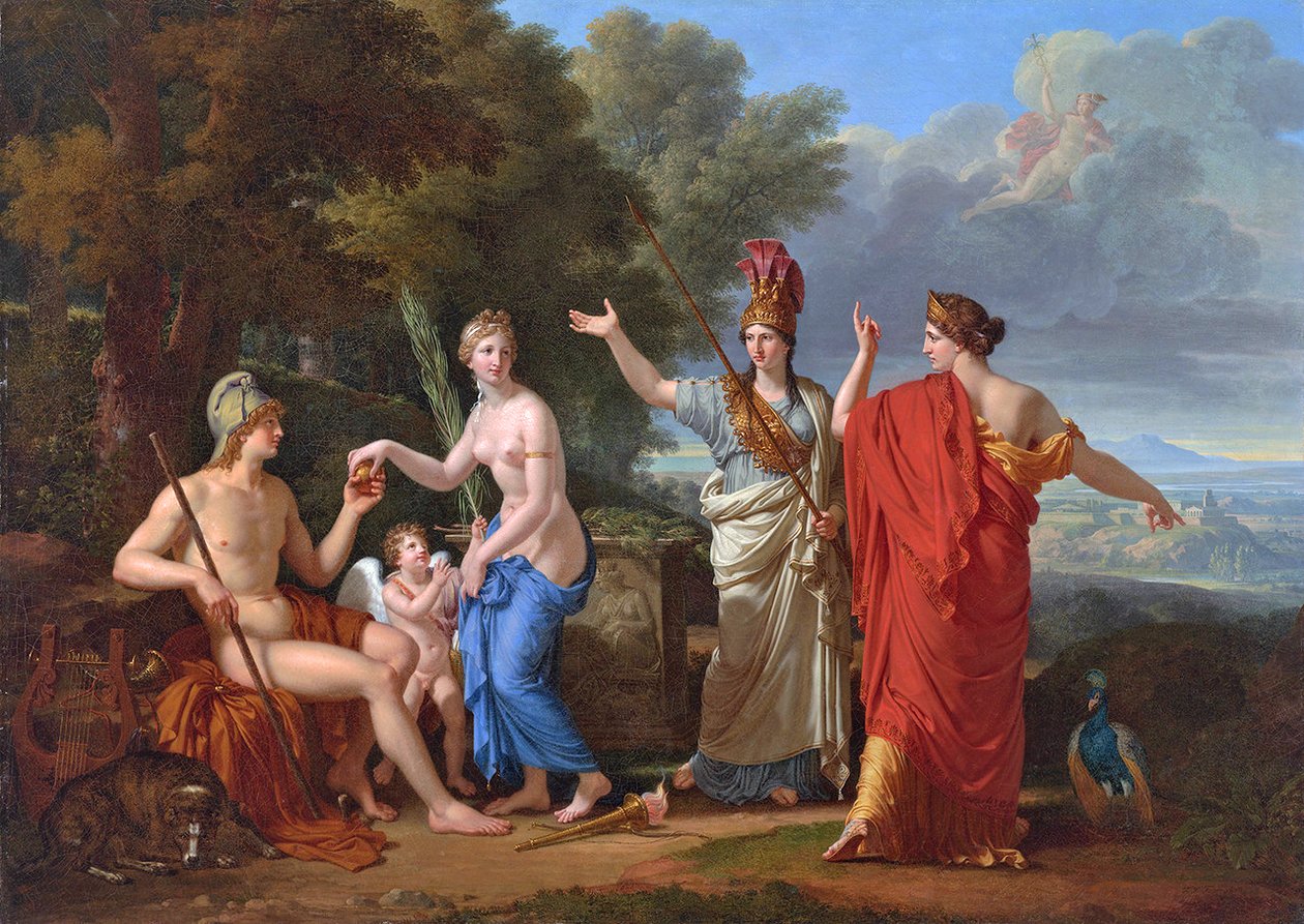 Dommen i Paris af Francois Xavier Fabre