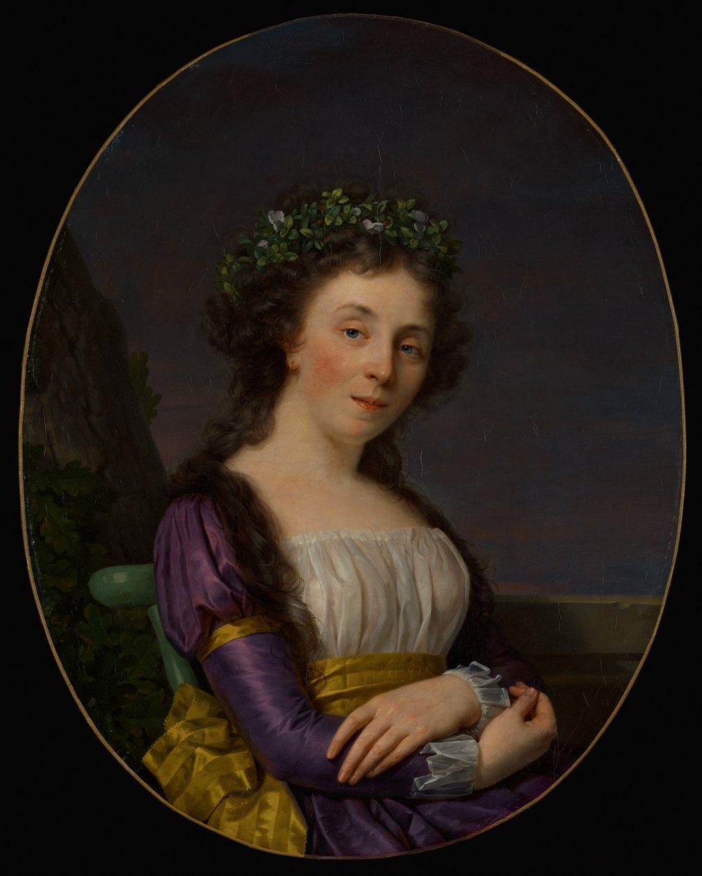Portræt af Marie-Louise Joubert, født Poulletier de Perigny af Francois-Xavier Fabre