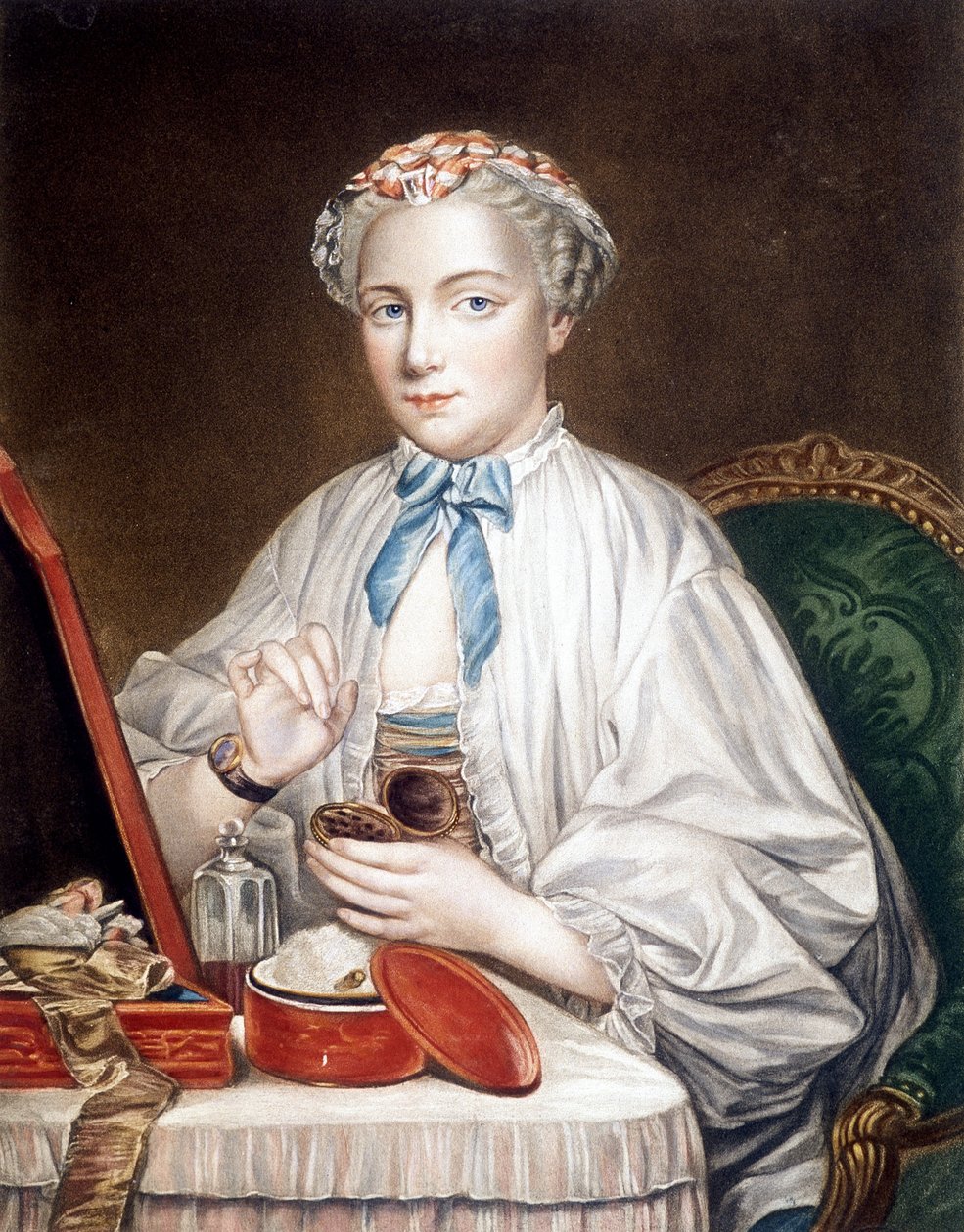 Radering fra maleriet på lærred af François boucher (1703-1770). af Francois (after) Boucher