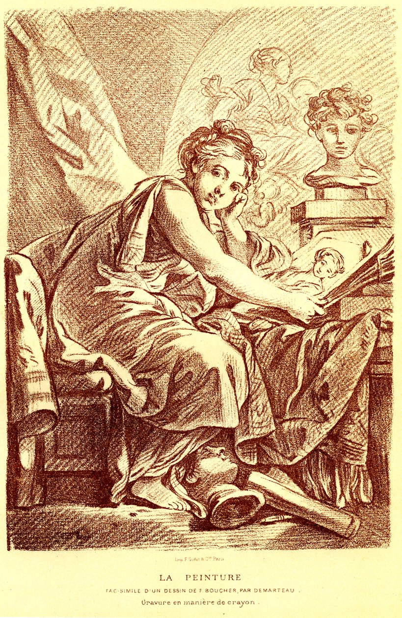 Maleriet af Francois (after) Boucher