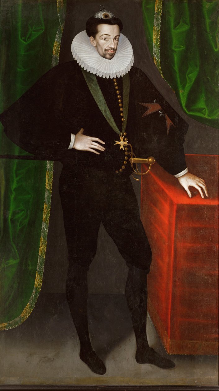 Kong Henri III af Frankrig, den sidste konge af huset Valois, tredje søn af Catherine de