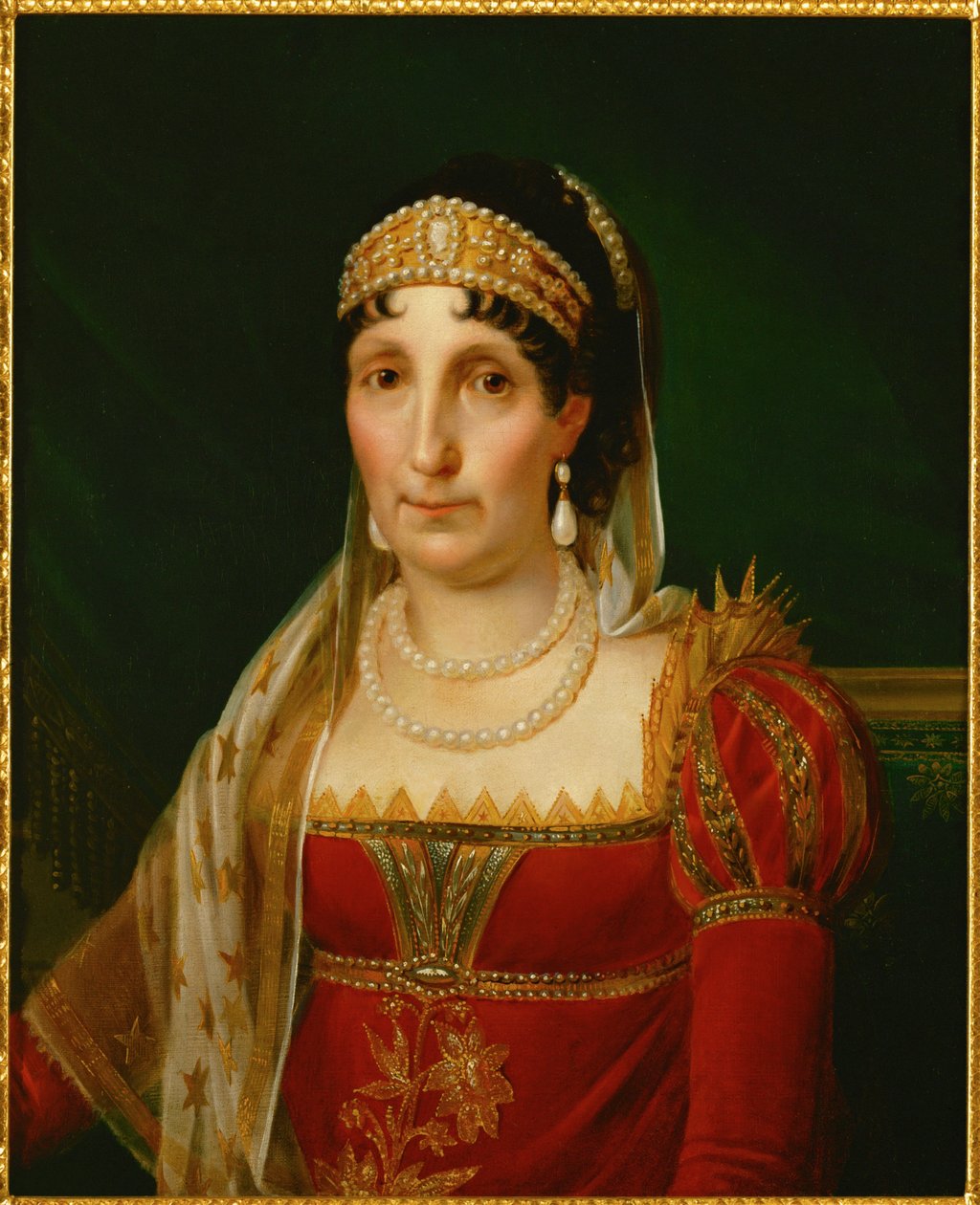 Laetizia Ramolino-Bonaparte, Madame Mere, mor til Napoleon Bonaparte ... af Francois (school of) Gerard