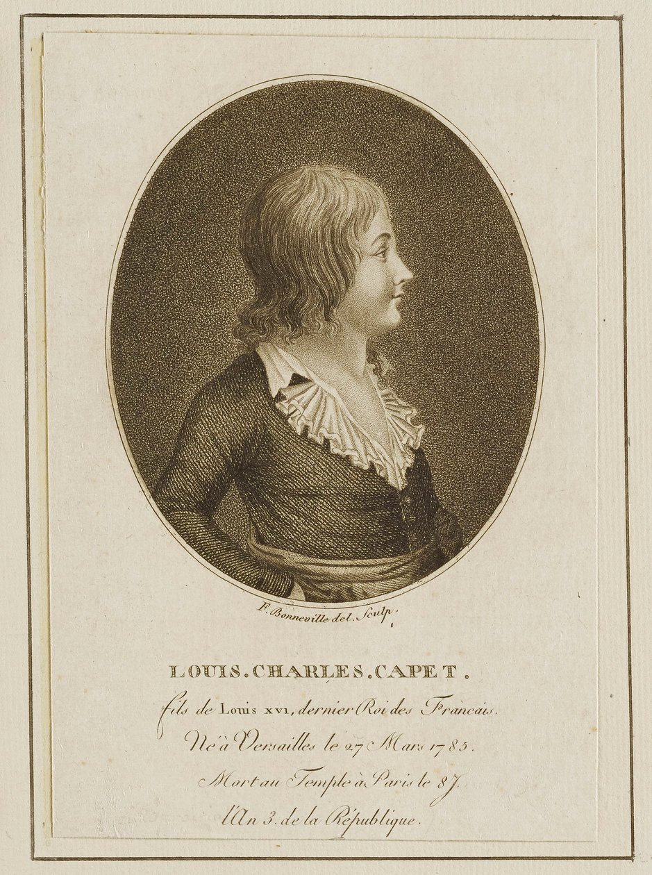 Louis Charles Capet af Francois Bonneville