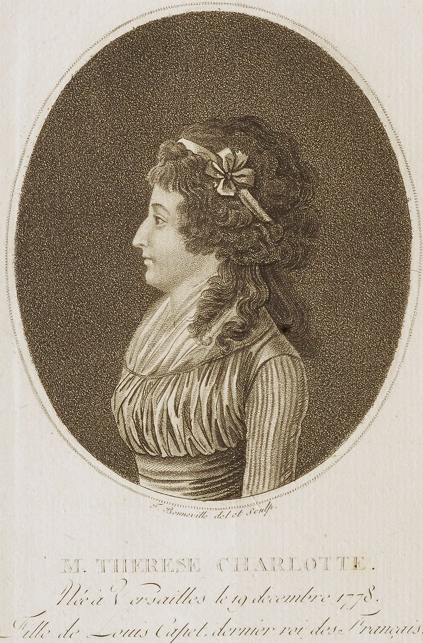 M. Therese Charlotte af Francois Bonneville