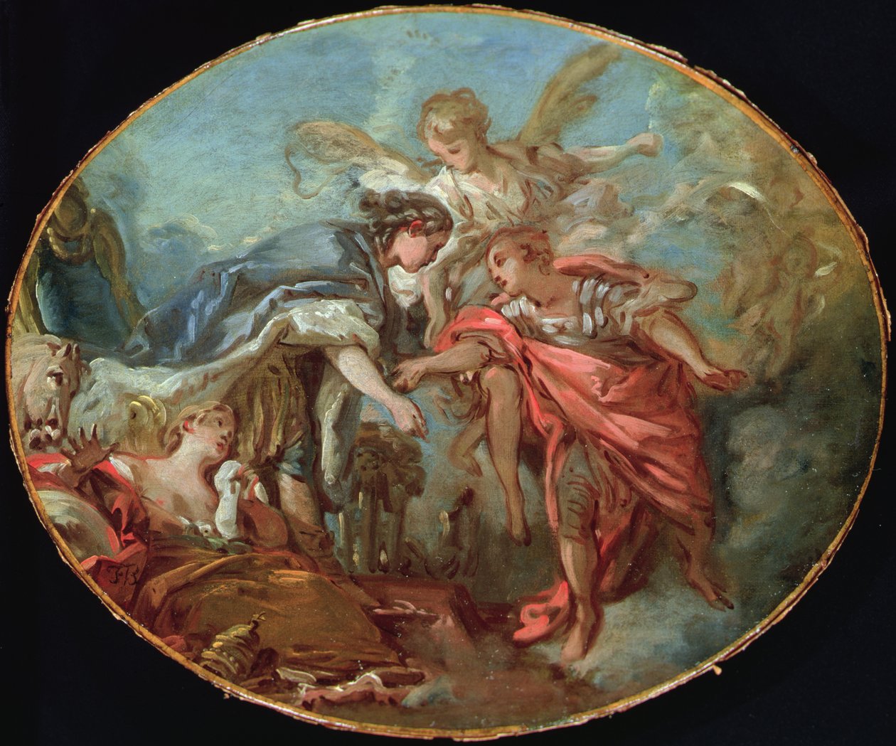 Allegori om freden i Aix-la-Chapelle af François Boucher