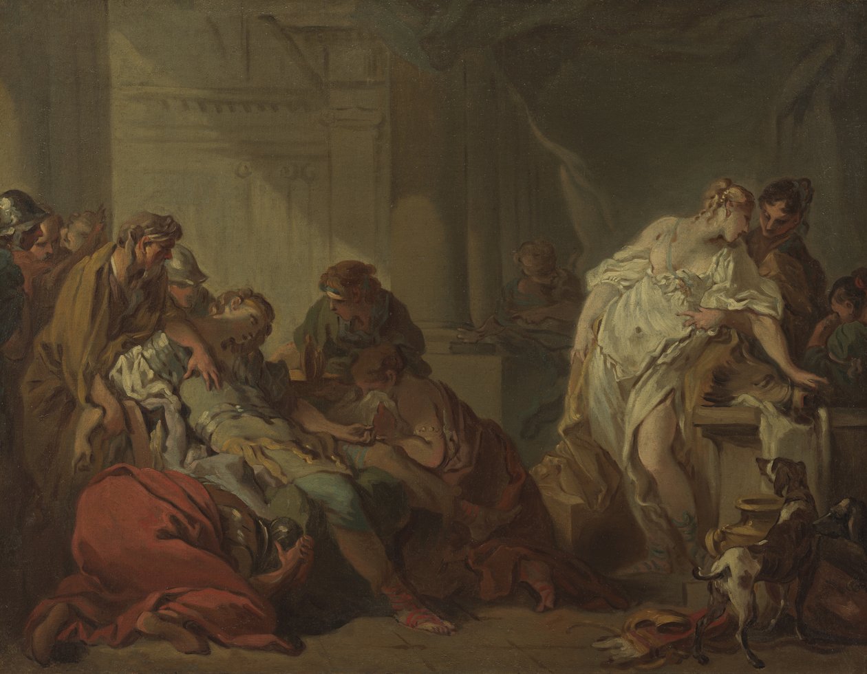 Meleagers død af François Boucher
