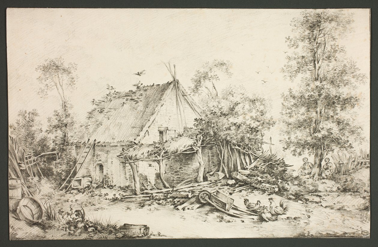Gårdsgård af François Boucher