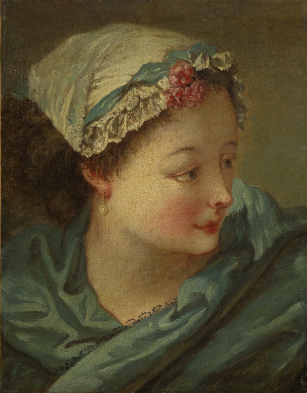 Leder af en ung kvinde af François Boucher