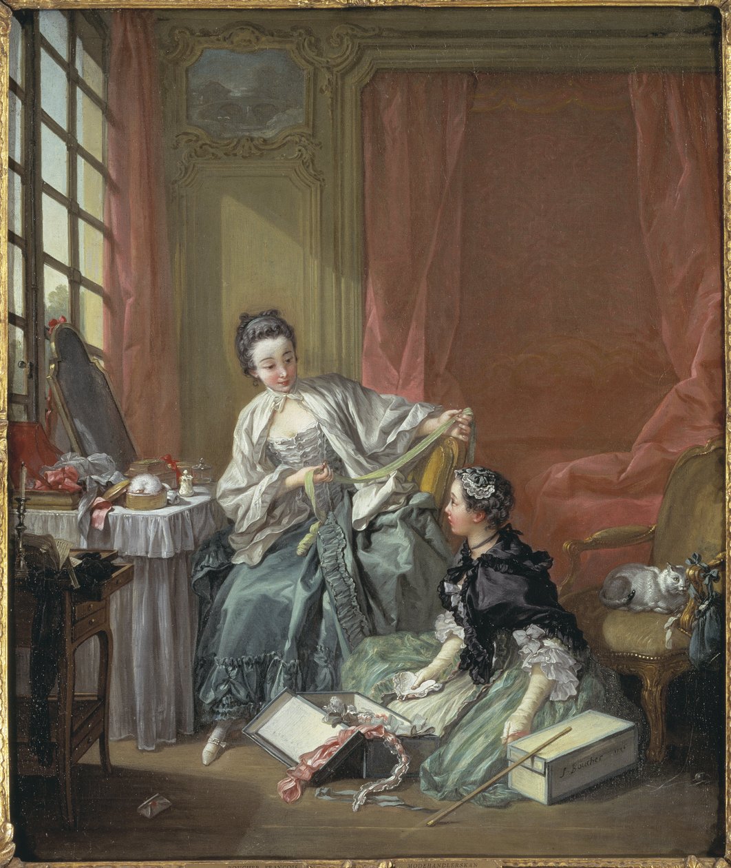 Mølleren - Mølleren, af Boucher, Francois (1703-1770). olie på lærred af François Boucher