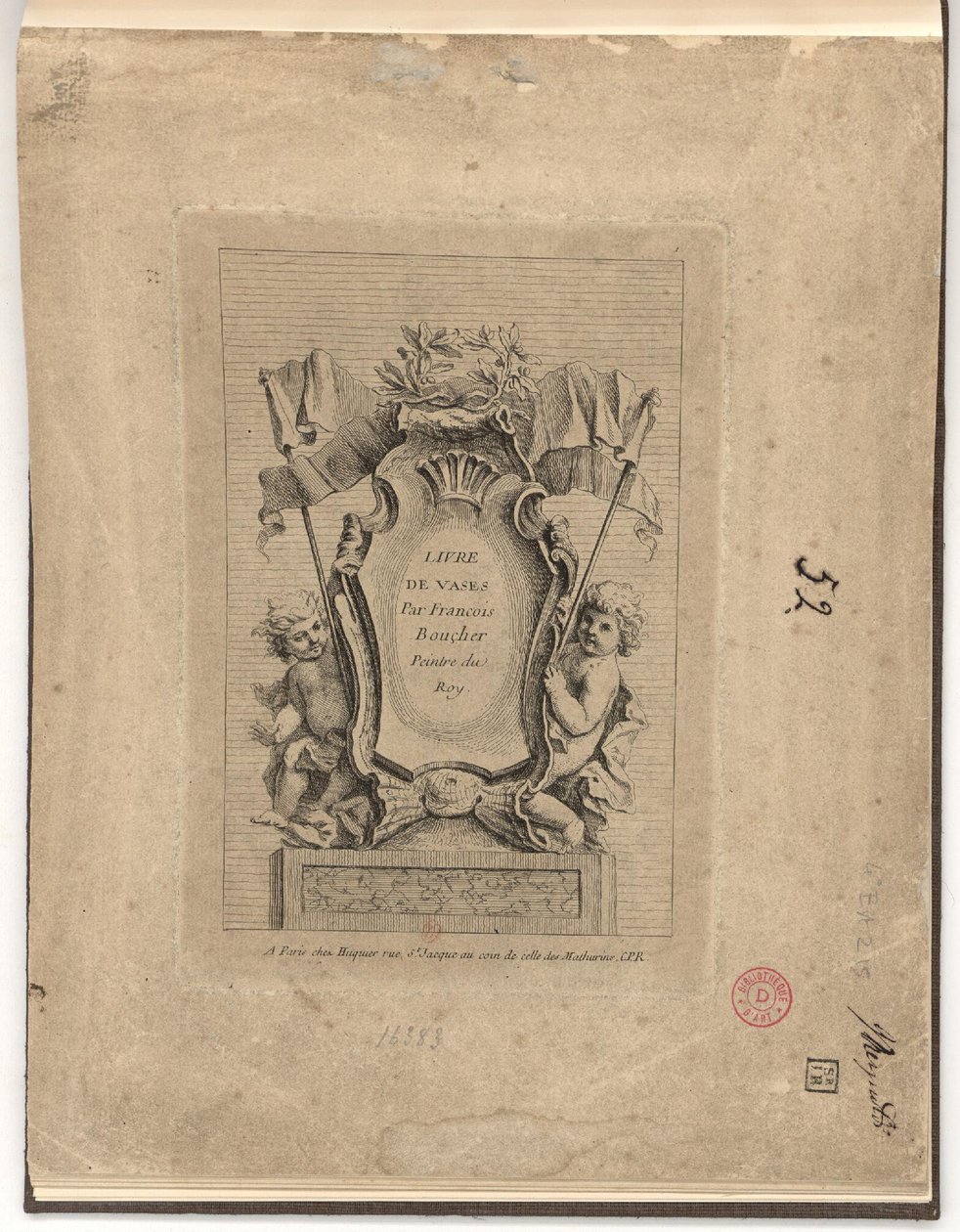 Bog om vaser af François Boucher af François Boucher