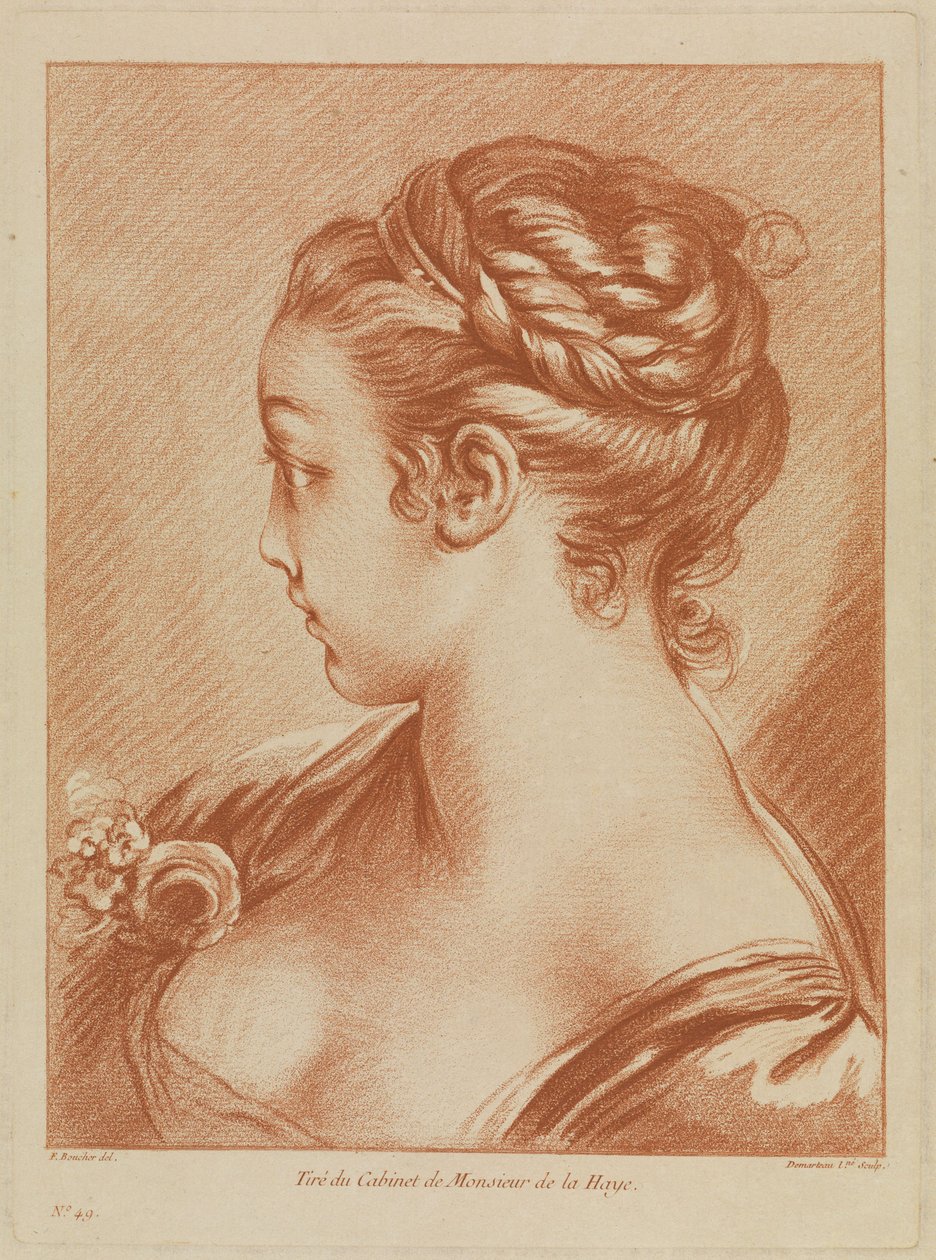Pigefigur af François Boucher