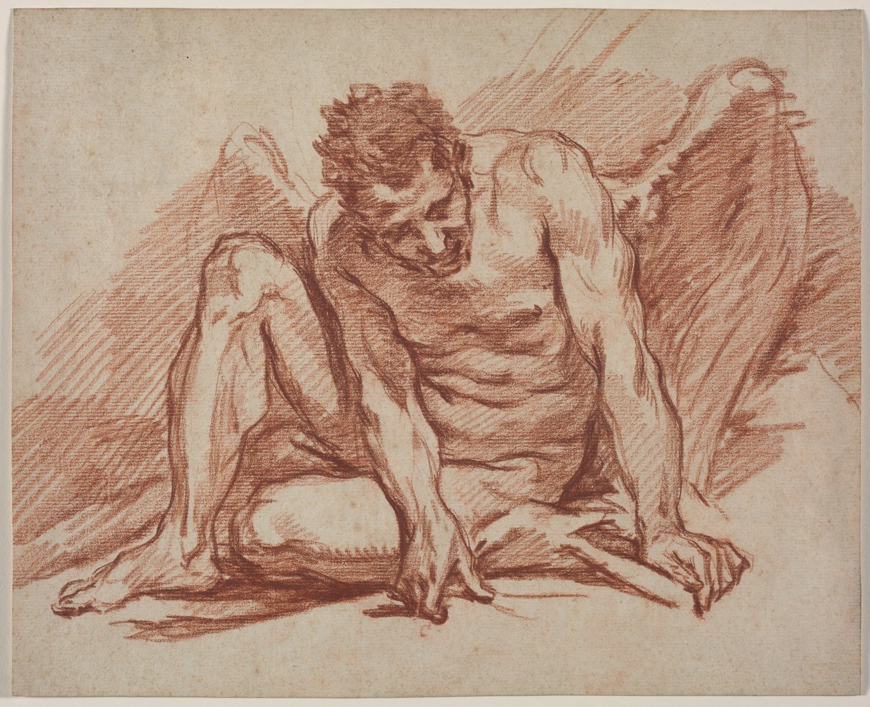 Mandsakademi med vinger af François Boucher