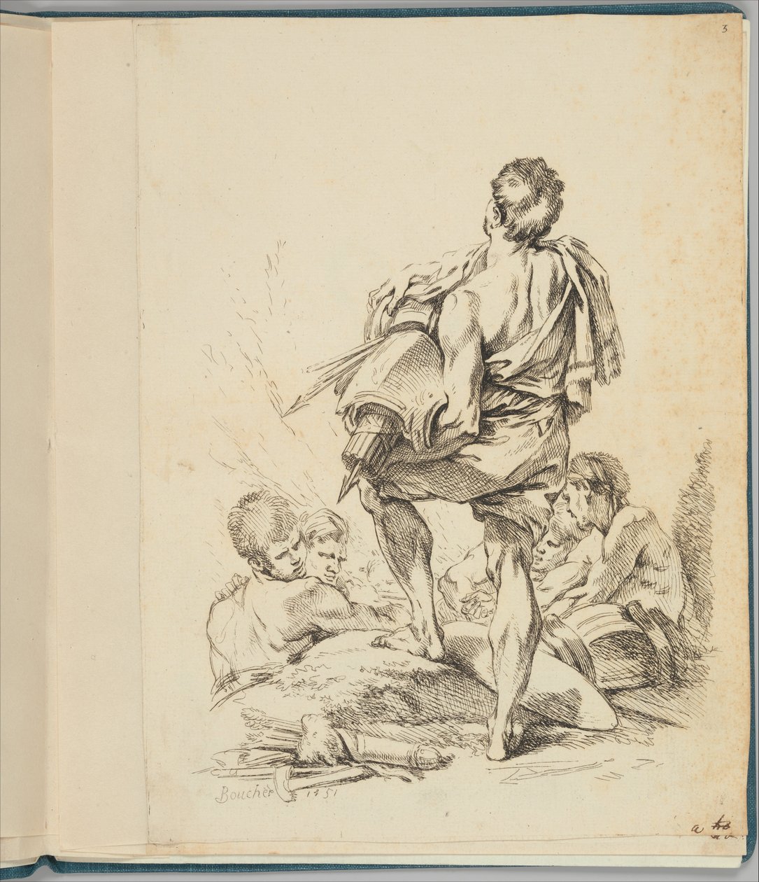 Ny bog med forskellige figurer af François Boucher