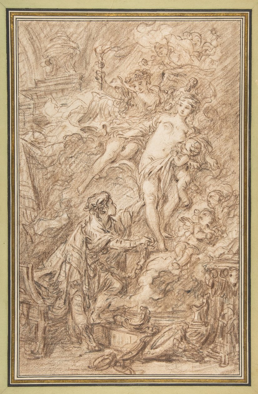 Pygmalion og Galatea af François Boucher
