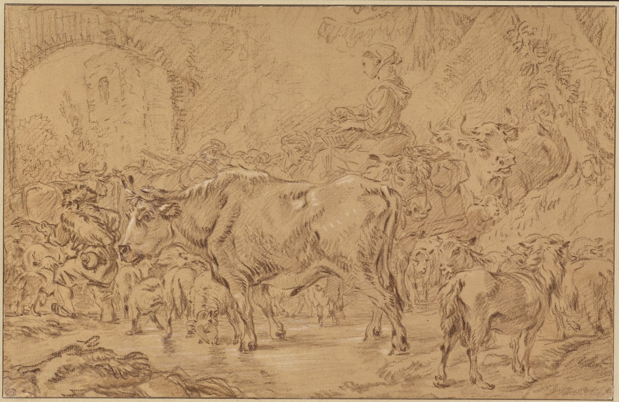Tilbage til flokken af François Boucher