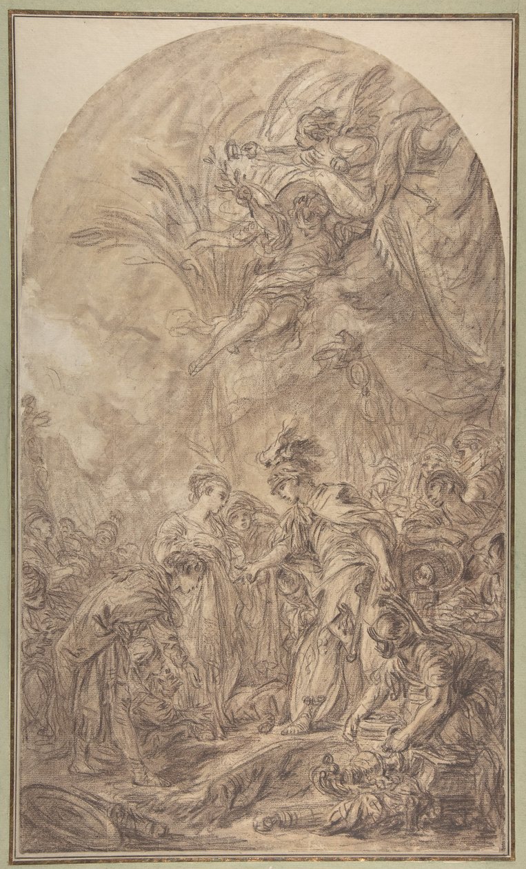 Scipios selvbeherskelse af François Boucher