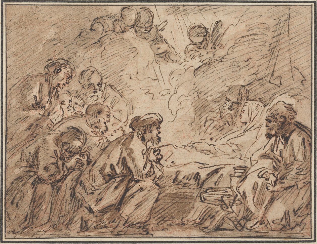 Jomfruens død af François Boucher
