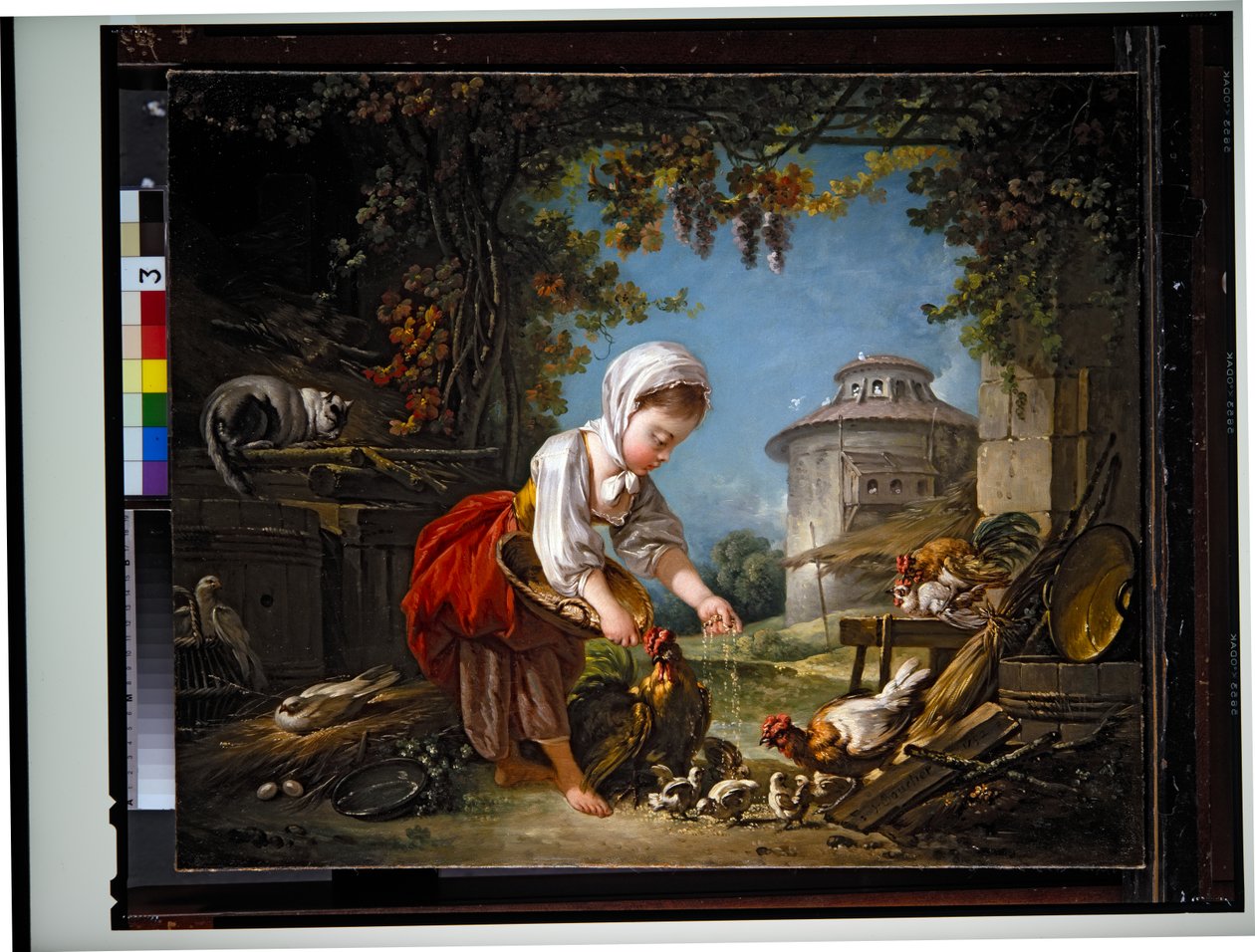 Den lille bondepige af François Boucher