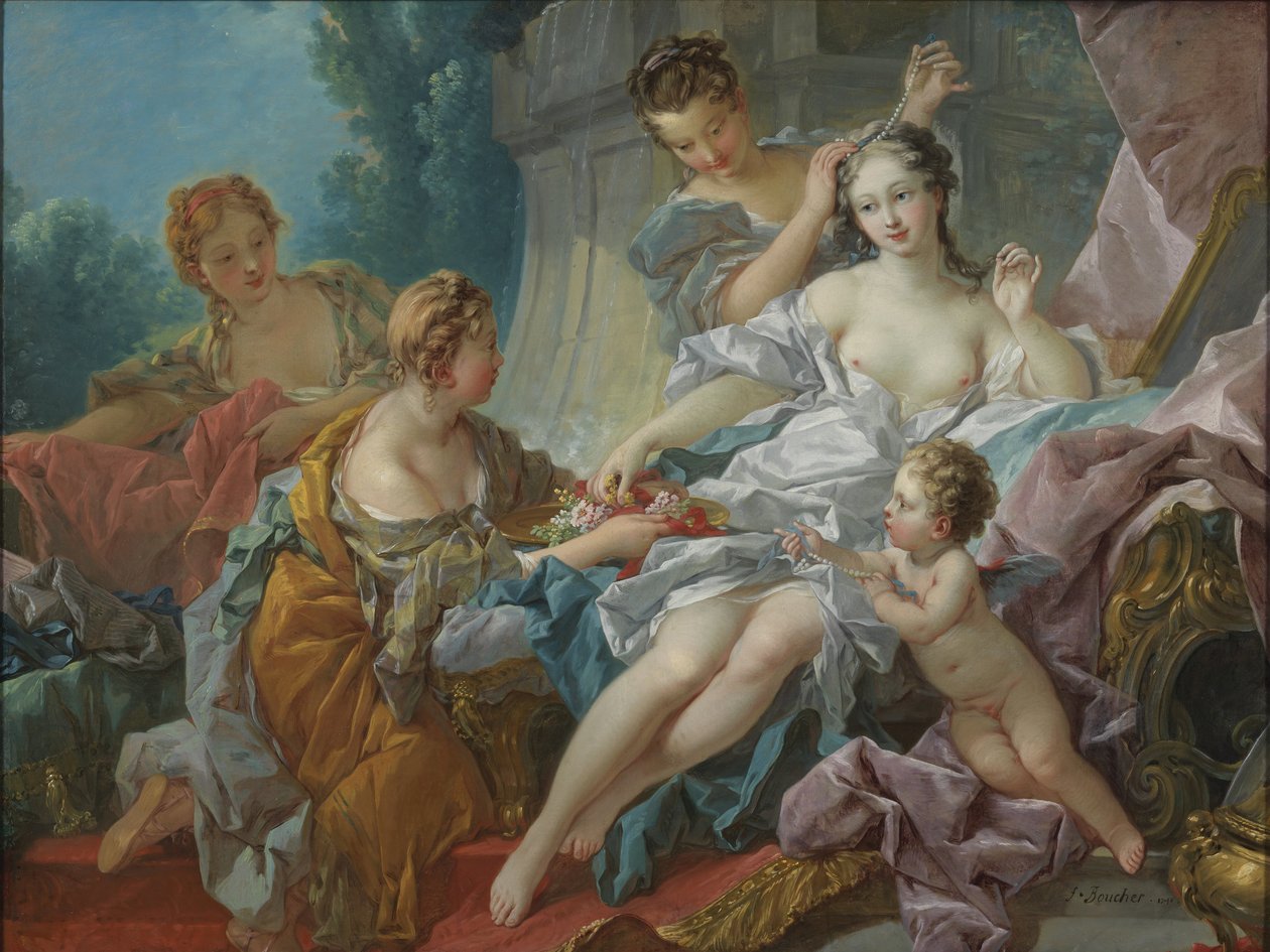 Venus’ toilet af François Boucher