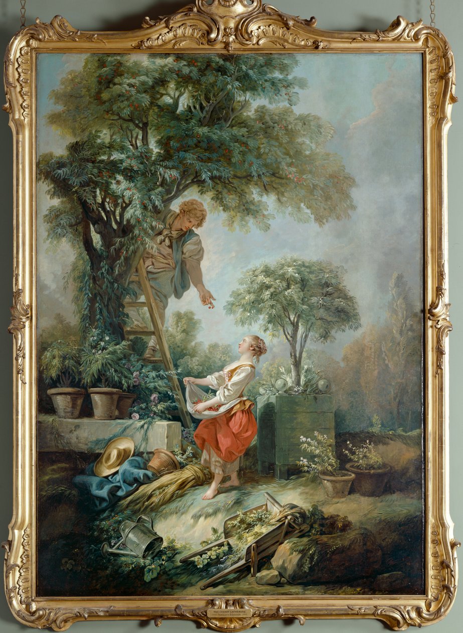 Kirsebærsamlerne af François Boucher