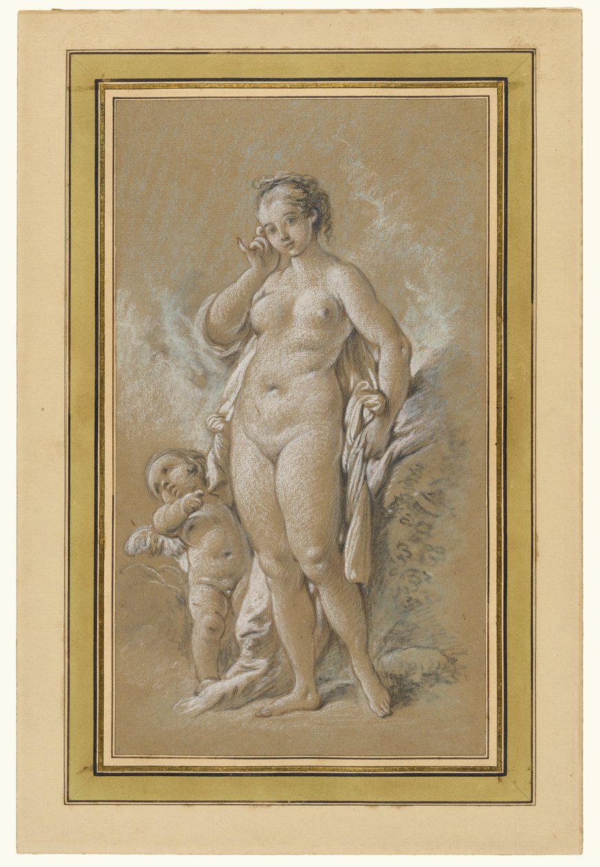 Venus og Amor af François Boucher