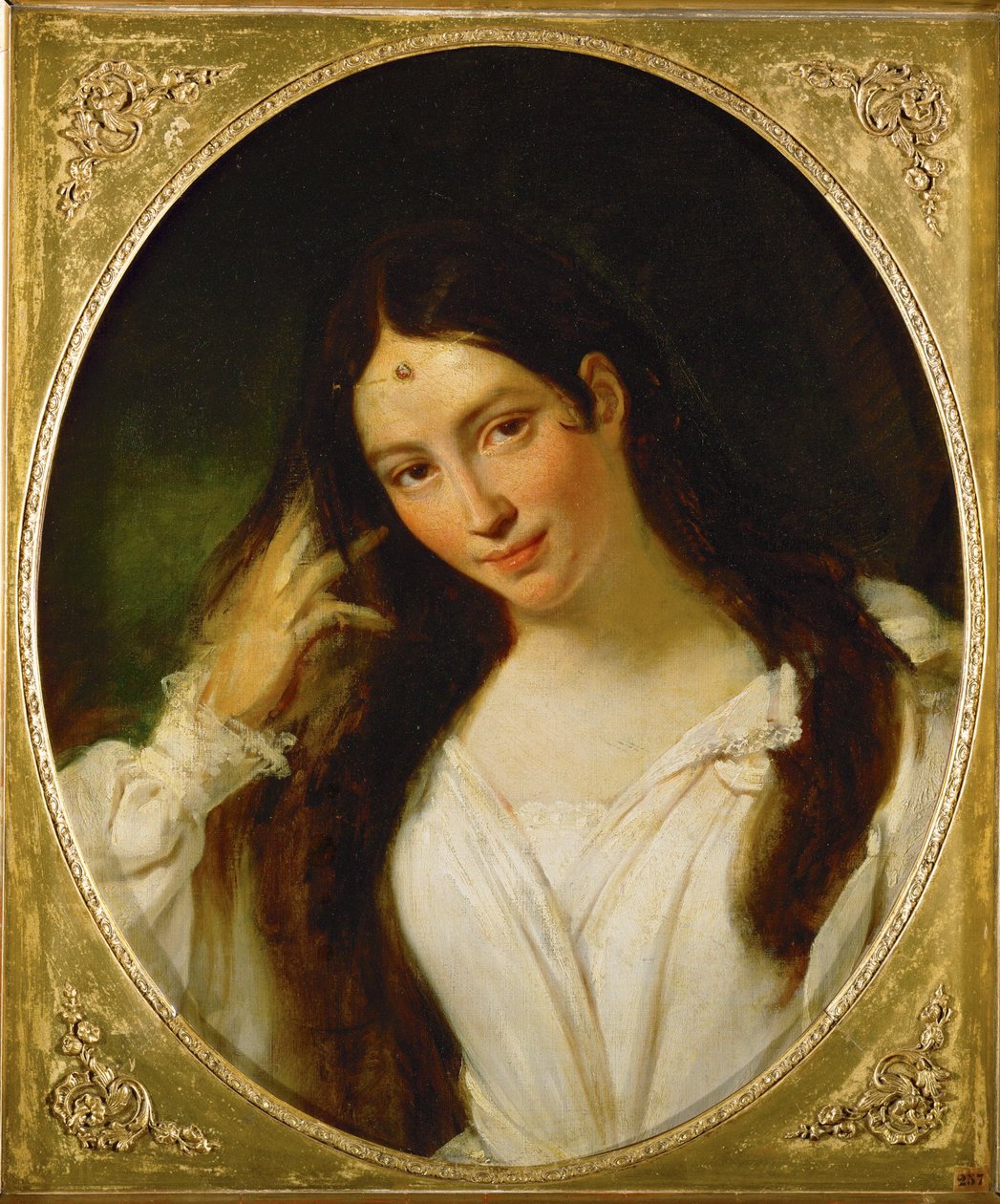 Sangerinden Maria de la Felicidad Garcia, kaldet Malibran, som Desdemona ... - Sangerinden Maria de la Felicidad Garcia, kaldet Malibran, som Desdemona ... af Francois Bouchot