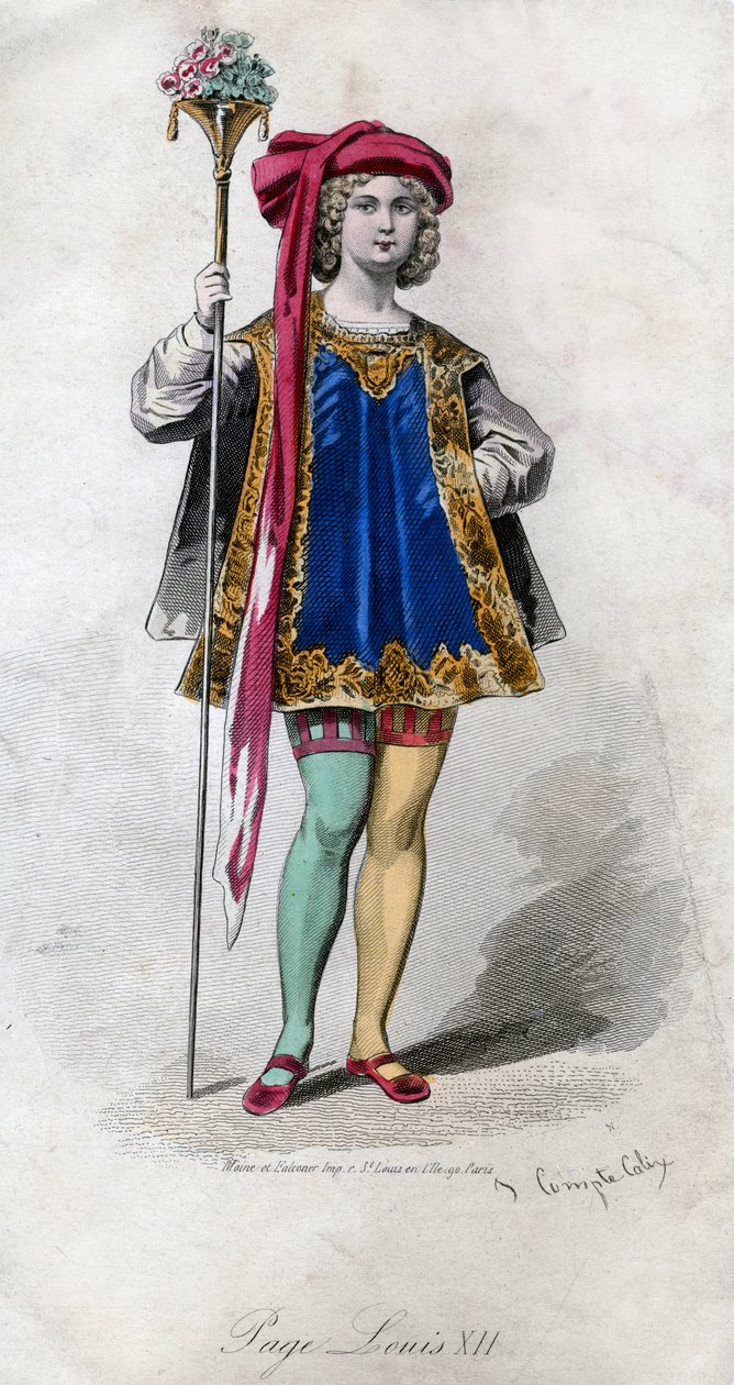 Side, Ludvig XII, 1800-tallet. af Francois Claudius Compte Calix
